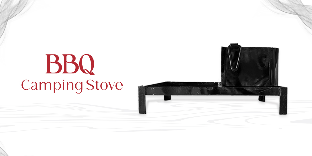 Firewood Burning BBQ Camping Stove – Cook Outdoors the Traditional Way Image